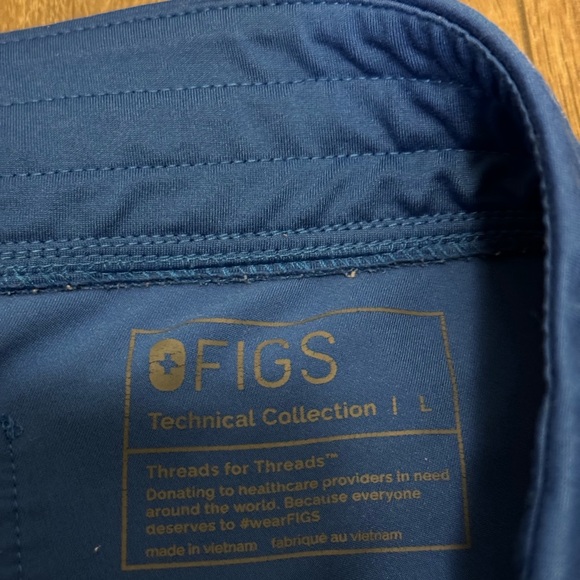 Royal Blue Zamora Jogger Scrub Pants Large - Picture 2 of 2